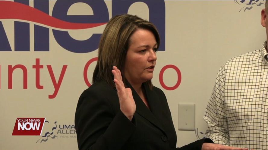Destiny Caldwell takes oath of office as Allen County interim prosecutor