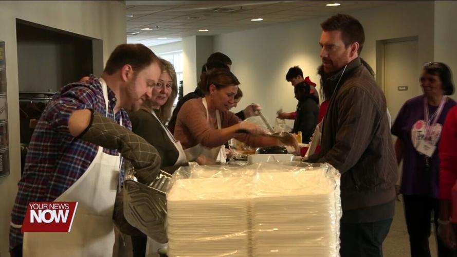 Hundreds of volunteers serve those in need at Lima Community Thanksgiving Dinner