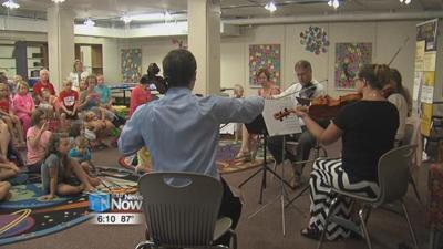 Symphony Story Time at the Wapakoneta Library