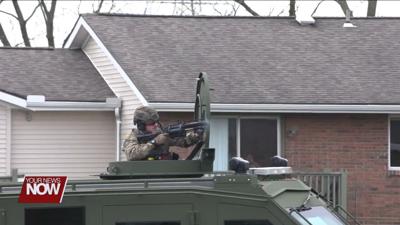 Lima Police Department engaged in standoff at Gatehouse Condominiums Sunday evening