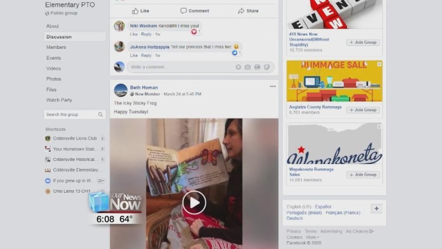 Cridersville Elementary learning to connect over the internet