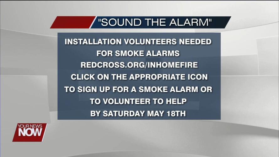 Red Cross promoting fire safety and installing free smoke alarms for annual Sound the Alarm