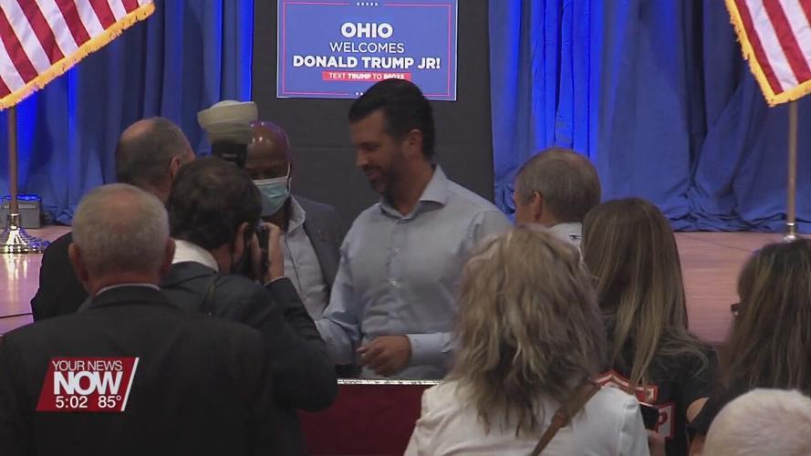 Donald Trump Jr. rallying the local GOP before the election