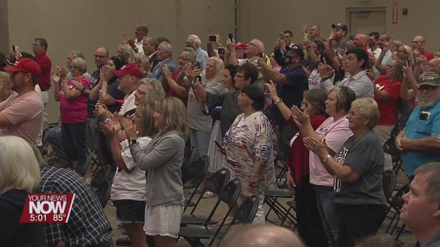 Donald Trump Jr. rallying the local GOP before the election