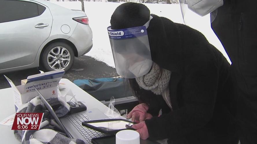 Free COVID testing held at UNOH Event Center