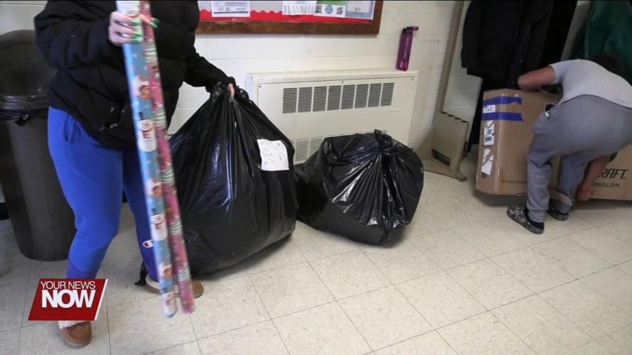 Distribution day is here as the Lima Salvation Army hands out over 560 bags of toys to area children