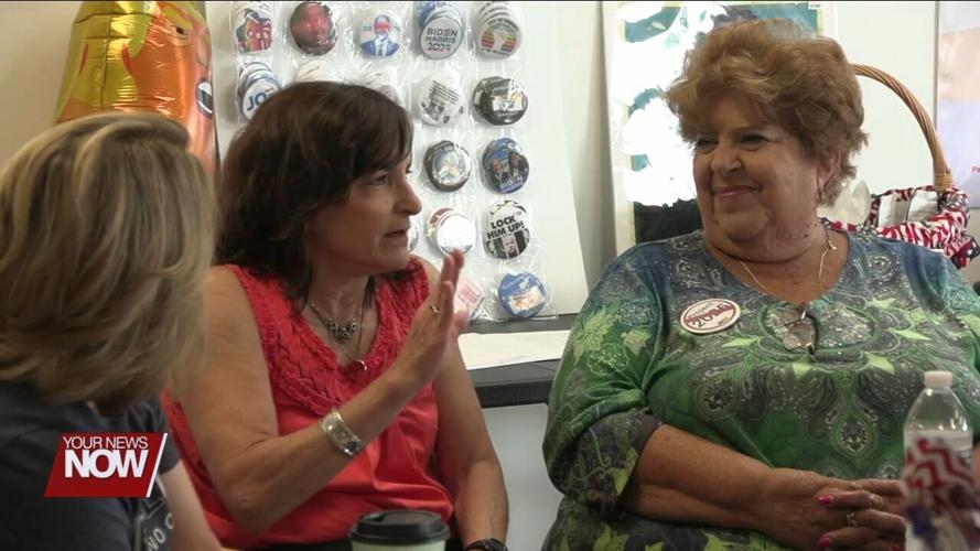 Allen County Democratic Party hosts open chat over breakfast at first "Donuts with Dems"