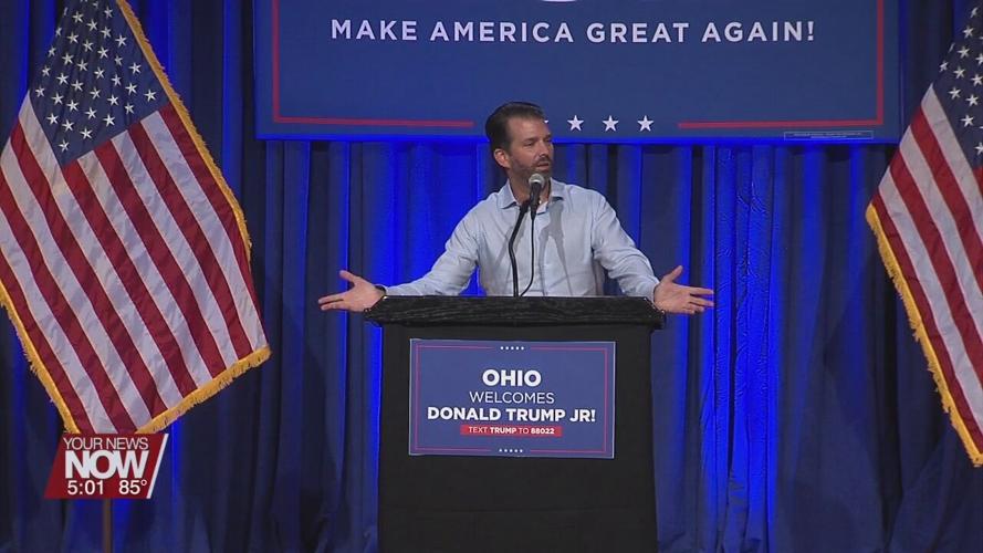 Donald Trump Jr. rallying the local GOP before the election