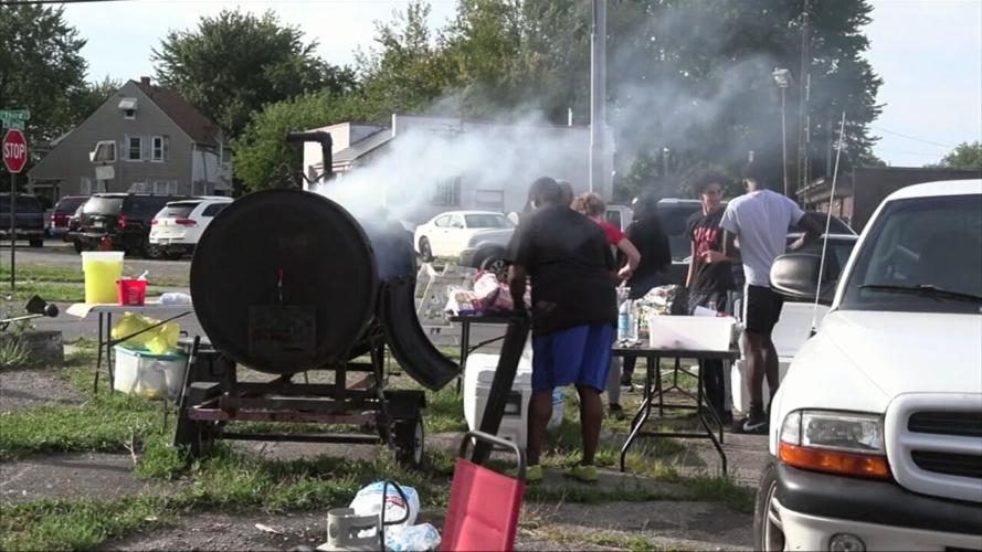South Lima CDC thanking volunteers for helping at clean-up event
