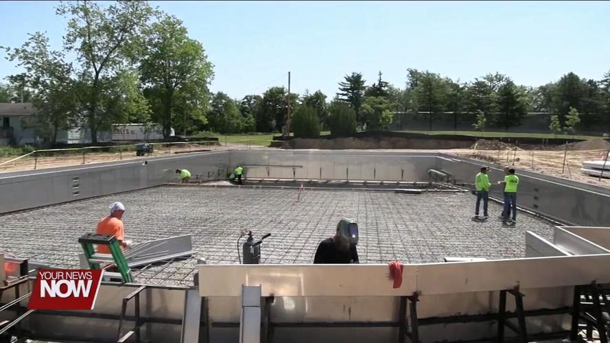 Construction on Lima Aquatic Park well underway