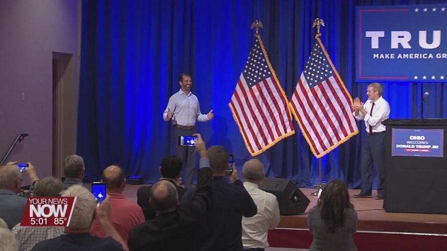 Donald Trump Jr. rallying the local GOP before the election