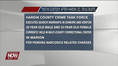 Two arrested in Hardin County narcotics busts