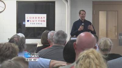 Richard Cordray stops in Lima