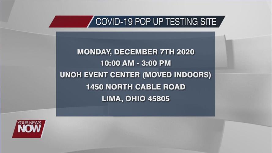 COVID-19 testing conducted in Putnam County; Allen County testing scheduled Monday