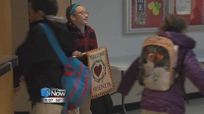 Welcome Patrol at Independence Elementary