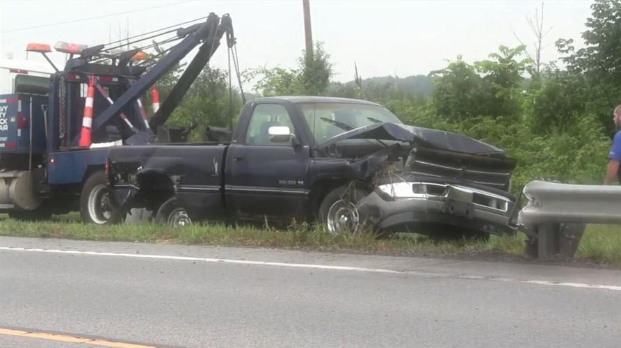 Driver OK after single-vehicle crash near Delphos