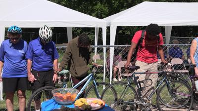 Local bike ministry marks decade of service with open house and blessing of the wheels