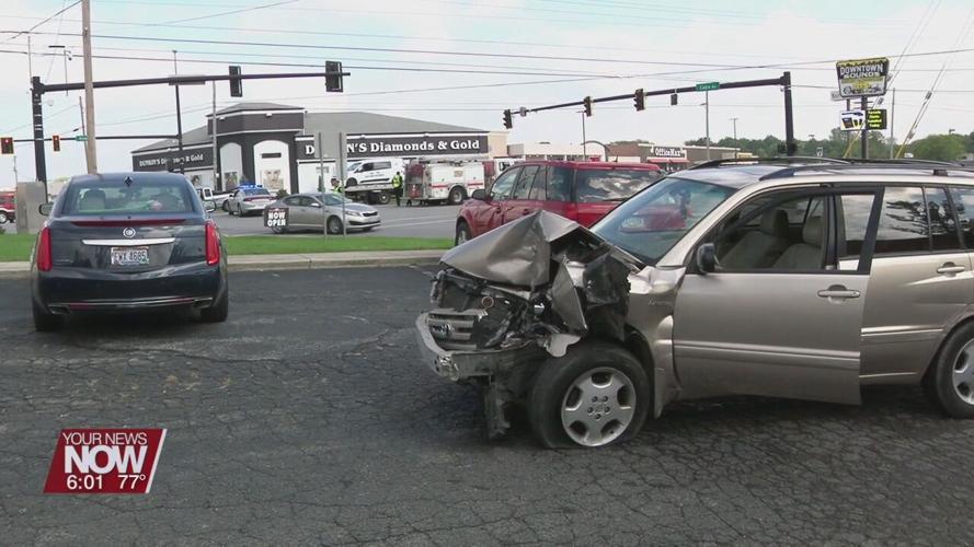 One arrested after a multi-vehicle accident at Cable and Elida intersection