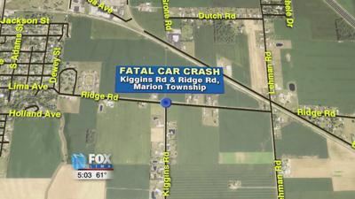 Delphos man dies in a single vehicle crash Sunday night