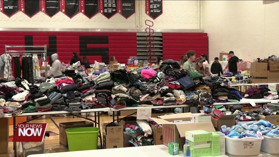 Indian Lake local schools reopened Wednesday with nearly 100 students displaced from the EF-3 Tornado
