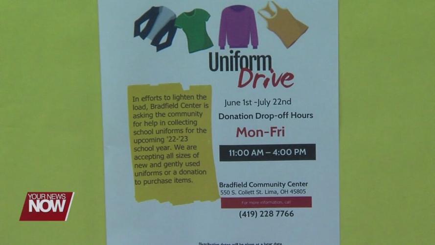 Bradfield Community Center kicks off Uniform Drive to collect Lima City