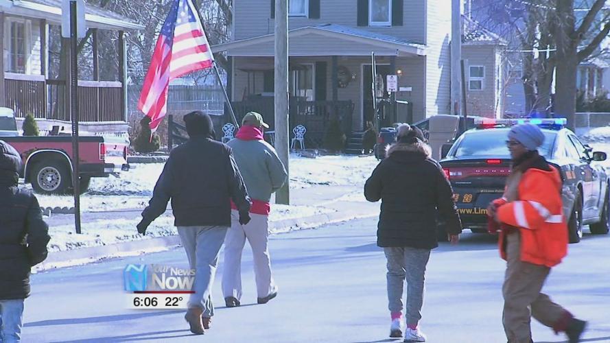 Lima residents celebrate 10th annual MLK Day Walk