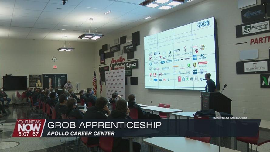 Grob Systems gets students thinking about post-grad life with their apprenticeship program