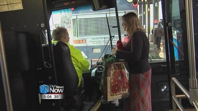 RTA collecting items for Deck the Tree