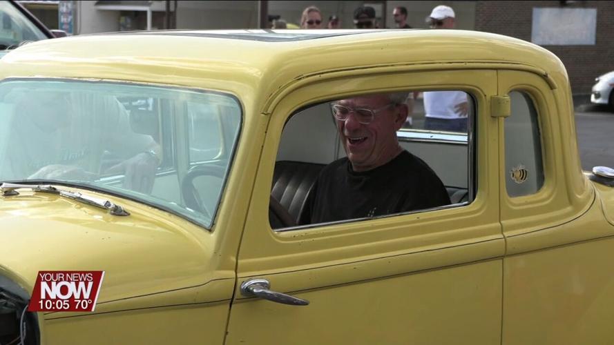 Local man surprised by early restoration of his late father's vintage car