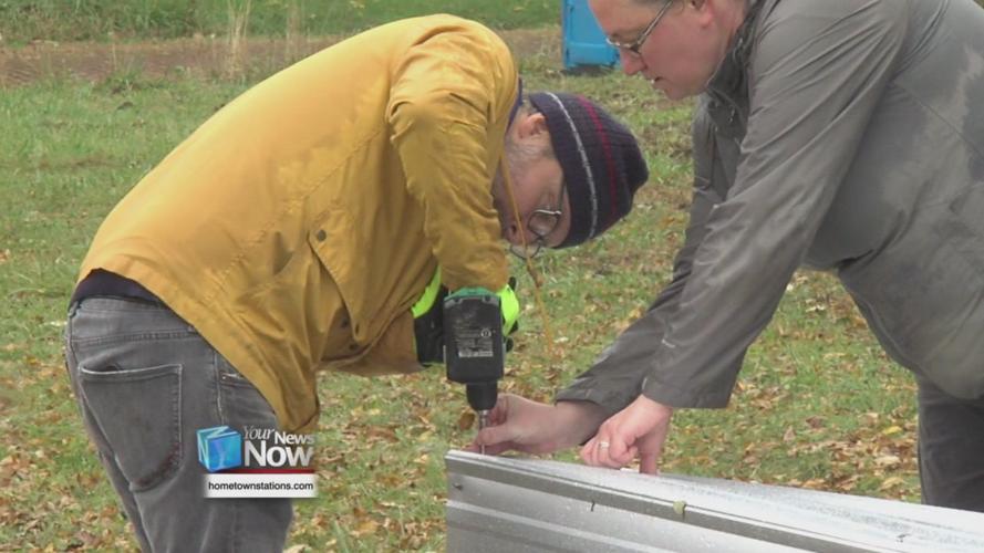 Trees planted at South Jackson Community Garden