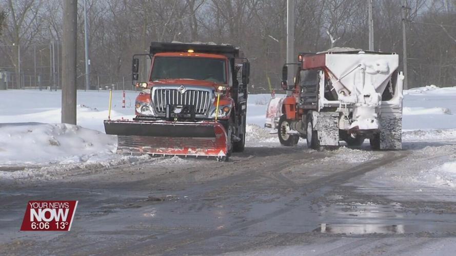 Lima Public Works is responsible for 150 miles of roads and that takes some time to clean after a snow event
