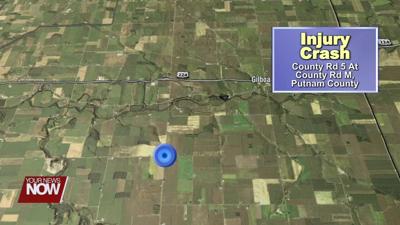 Three people injured in Putnam County crash
