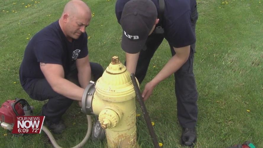 Lima Fire Department to start flushing fire hydrants in May