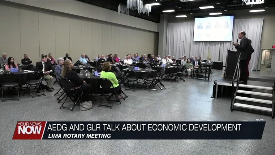 Allen Economic Development Group and Greater Lima Region speaks to Rotary Club