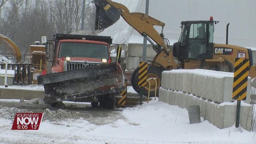 Lima Public Works is responsible for 150 miles of roads and that takes some time to clean after a snow event