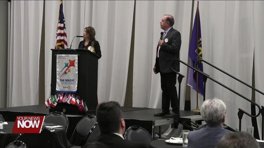 Allen Economic Development Group and Greater Lima Region speaks to Rotary Club