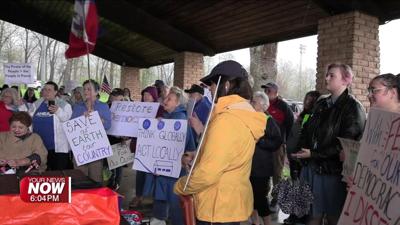 Allen Co. Democrats rally to oppose environmental rollbacks ahead of Earth Day