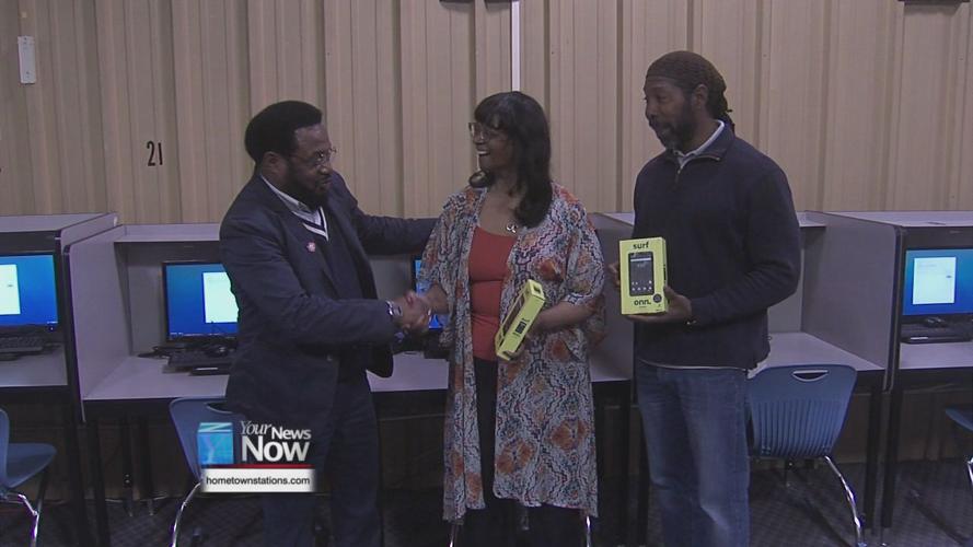 Lima Councilman Derry Glenn organizes a tablet donation for area schools