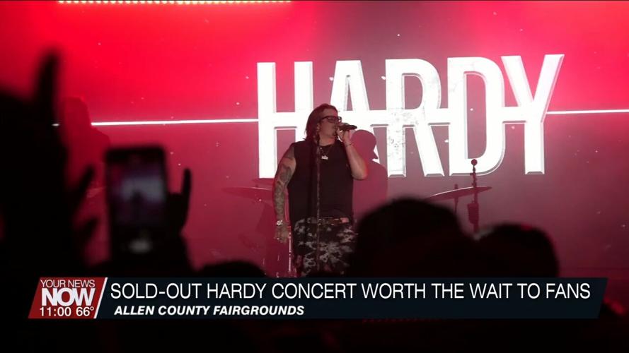 Long-awaited Hardy concert rocks Allen County Fairgrounds