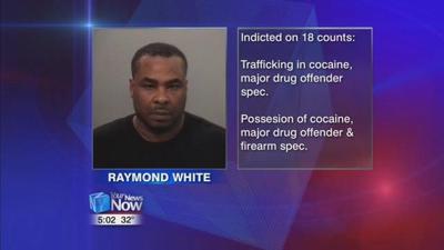 Raymond White indicted on charges related to cocaine possession
