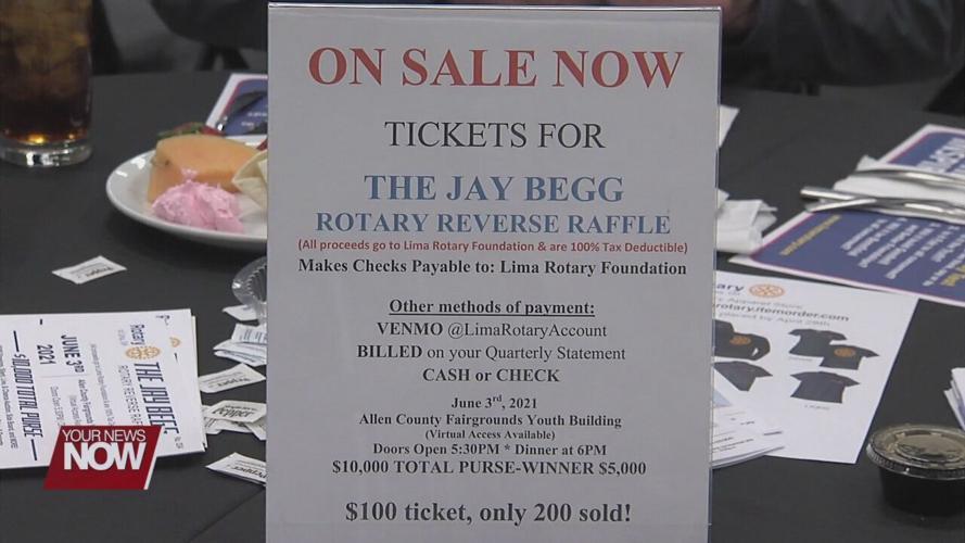 Lima Rotary Club to hold Jay Begg Reverse Raffle fundraiser