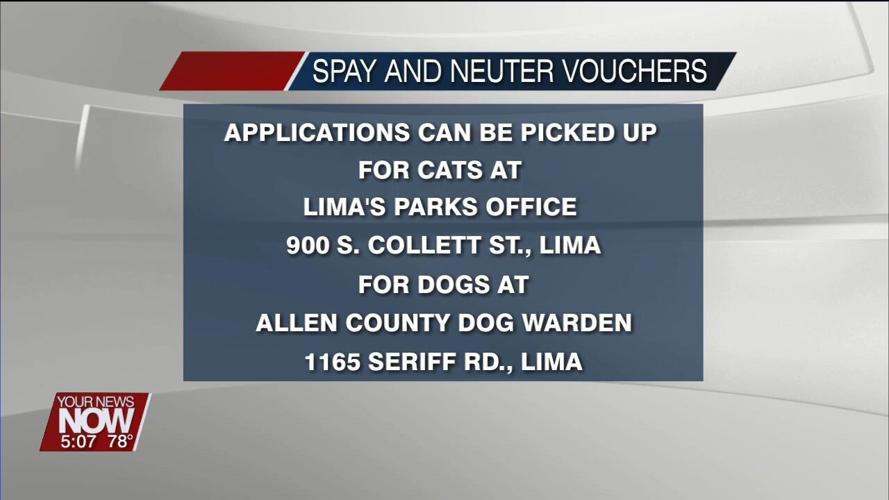 City of Lima and Allen County Dog Warden teaming up for Spay and Neuter Assistance Program