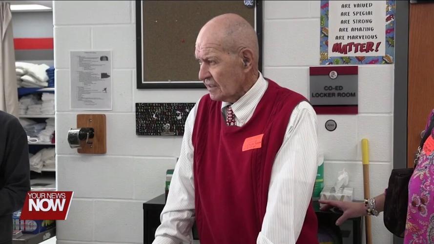 Hall of Fame inductees treated to lunch and speak with students before evening ceremony