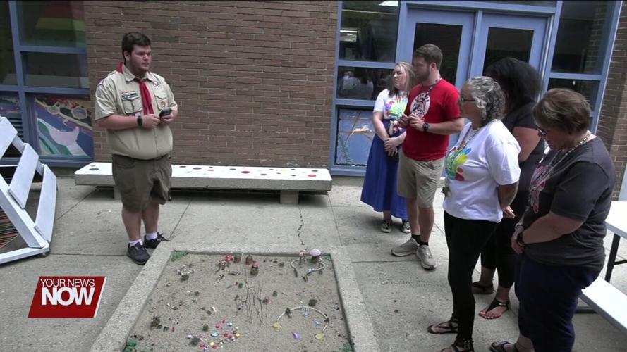 Eagle Scout project to create outdoor learning space at Heritage Elementary