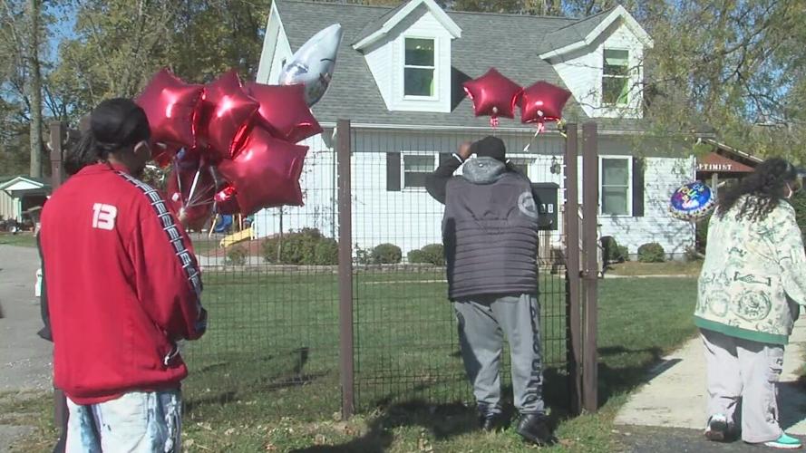 Family and friends of Maleek Nelson gather in remembrance Saturday