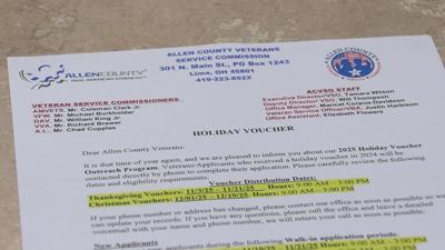 Allen County Veterans Service Commission begins Christmas voucher program