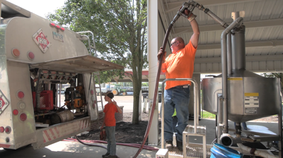 Allen County Auditor calibrates fuel trucks to ensure quality