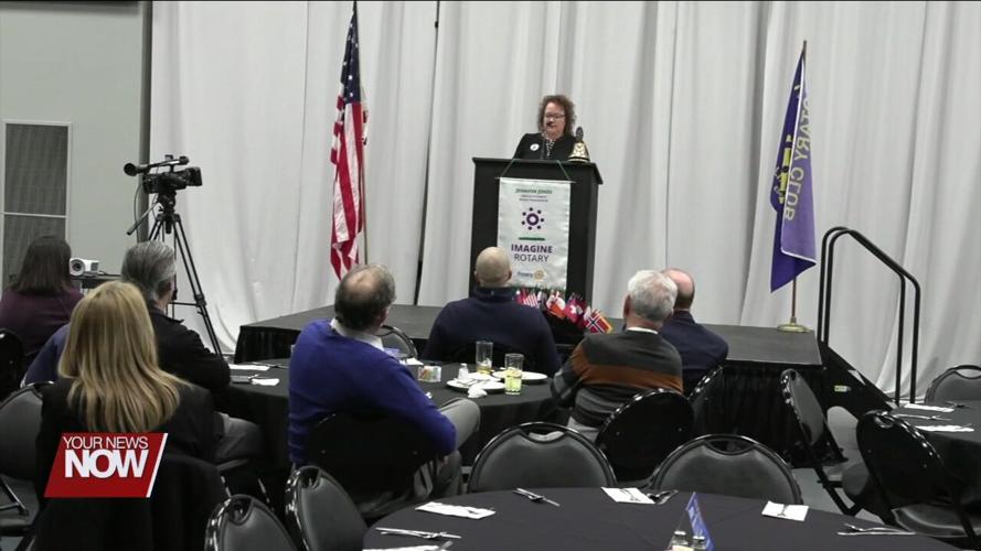 Founder of APALD speaks to the Lima Rotary about their ongoing fight against synthetic drugs