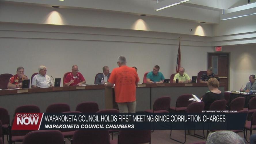 Wapakoneta City Council holds first meeting since corruption charges were brought to the mayor