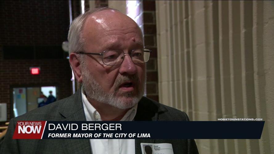 Former Lima Mayor David Berger speaks on the importance of public
